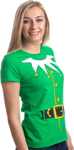 Vista 7 de Camiseta de disfraz navideño para mujer, camiseta de Halloween y Navidad pirata para mujer