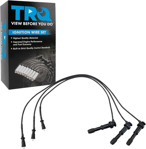 Vista 65 de TRQ Juego de cables de bujía de encendido del motor compatible con Hyundai Tucson Kia Sportage 2.7L Nrew