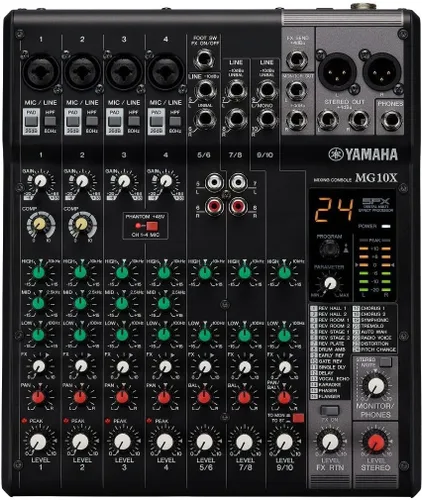 Vista 22 de Mezclador estéreo compacto de 6 entradas Yamaha MG06