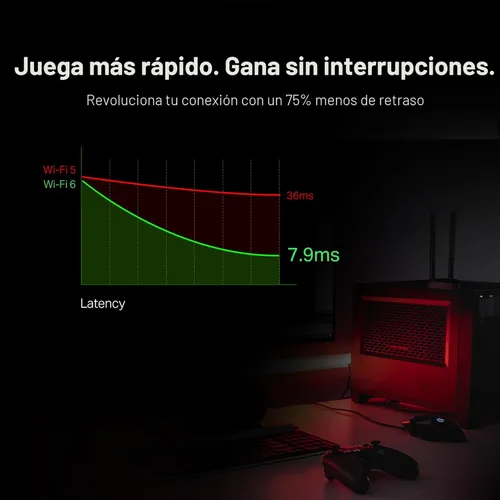 Vista 3 de TP-Link Tarjeta WiFi 6 AX3000 PCIe WiFi (Archer TX3000E), hasta 2400 Mbps, Bluetooth 5.3, 802.11AX Adaptador inalámbrico de doble banda con MU-MIMO