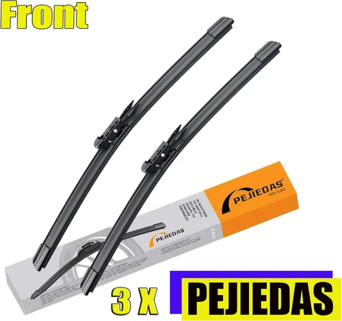 Vista 2 de 3 limpiaparabrisas para Ford Focus 2012, 2013, 2014, 2015, 2016, 2017, 2018, repuesto original