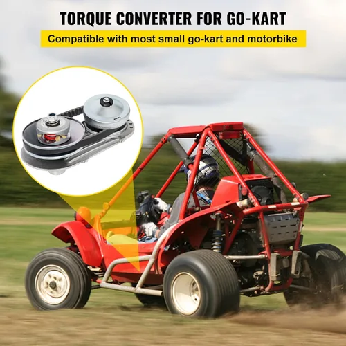 Vista 2 de VEVOR Convertidor de par, kit convertidor de par 30 Series 212 Predator Go Kart, juego de embrague Comet para Mini Bike, polea de controlador de 3/4