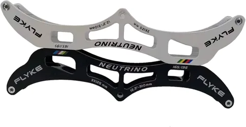 Vista 3 de NC Speed - Marcos para patines en línea, 3 ruedas de 100/110/4.921 in, 4 patines de aluminio profesionales de 90/100/4.331 in