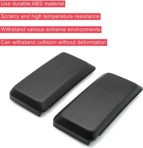 Vista 2 de POETRYXIAO Protectores Almohadillas de Parachoques Delantero Insertos Tapas de Extremo Cubierta Compatible con Ford F150 2018 2019 2020, 1 Par