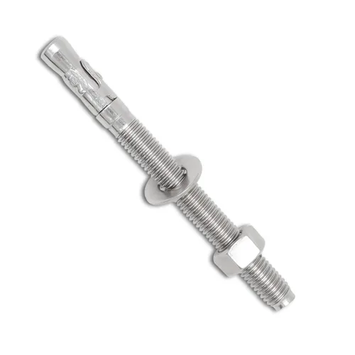 Vista 8 de Anclaje de cuña de 1/2 x 3-3/4 pulgadas, anclajes de hormigón de acero inoxidable, sujetadores de pernos de expansión resistentes