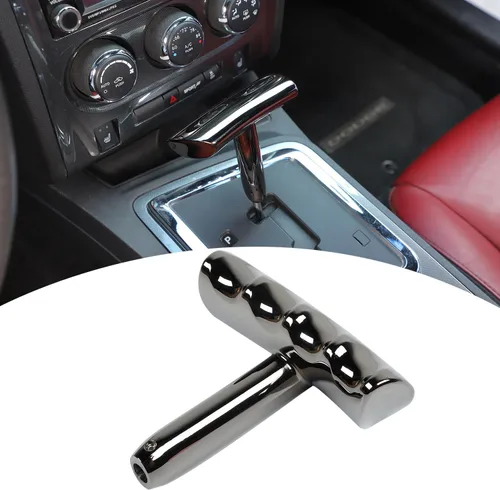 Vista 10 de Pomo de palanca de cambios de metal con mango en T para Jeep Wrangler 2008-2014, Liberty/Durango 2011-2014, Grand Cherokee 2011-2013, Dodge Ram