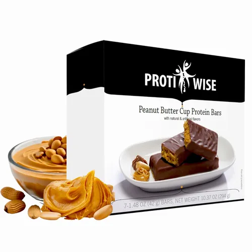 Vista 13 de ProtiWise – Barra de alto contenido en proteínas con sabor a bayas y esponjosa de 15g 7/Caja Pérdida de peso, dieta, apta para dieta cetogénica
