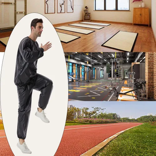 Vista 3 de DawnBreak Sauna Sweat Suit for Women/Men Exercise Weight Loss Gym Fitness Workout