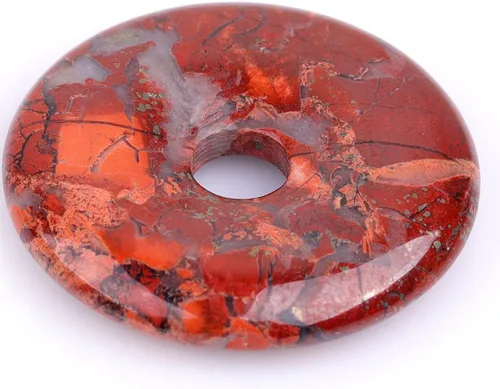 Vista 100 de GEM-Inside Rock Quartz Gemstone Loose Beads Genuine Natural Doubt Pink Ring Crystal Energy Stone Power para aretes colgantes, fabricación de joyas