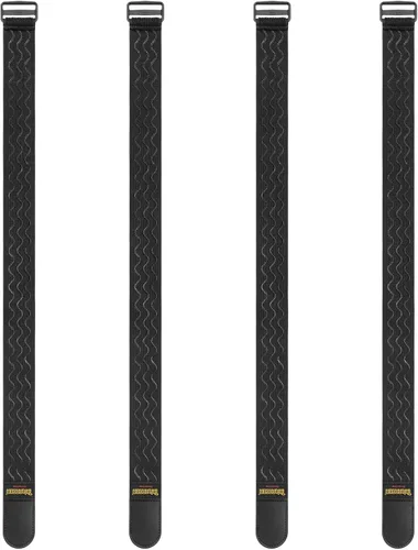 Vista 13 de Trilancer Correas elásticas con tiras antideslizantes, combo de 3 tamaños (paquete de 5) correas de almacenamiento resistentes de gancho y bucle