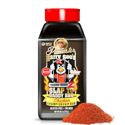 Vista 23 de Slap Yo Daddy BBQ Rub Seasoning, California Style Santa María – Condimento de Santa María galardonado de PItmaster Harry Soo – Savory SPG Rub