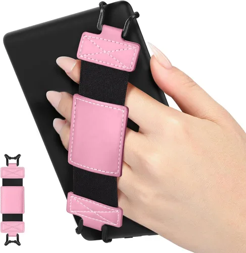 Vista 20 de MoKo Correa de mano suave para Kindle eReaders Fire Tablet de 6-8" Kindle/Kobo/Voyaga/Lenovo/Sony Kindle E-Book Tablet, Correa de mano versátil