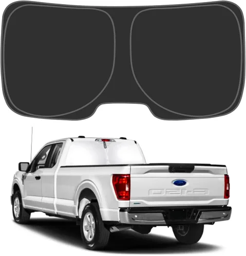 Vista 43 de D-Lumina - Parasol plegable para parabrisas para Chevy Silverado 1500 de 1999-2006, accesorios para camioneta de cabina extendida, parasol
