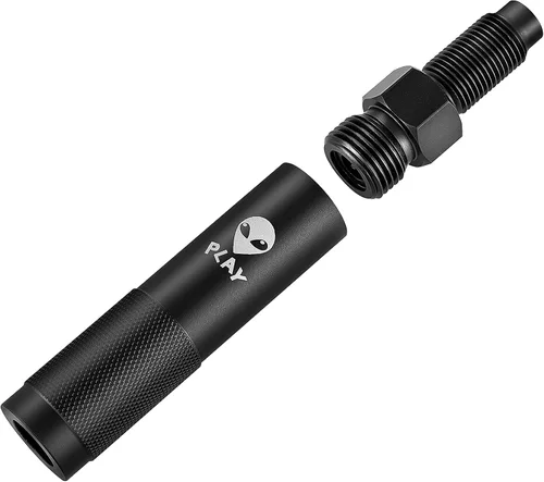 Vista 2 de Alien Play Adaptador de cambio rápido de 0.42 oz, cápsula de soporte de cartuchos de CO2 de 0.42 oz para paintball y PCP, no se necesitan más