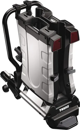 Vista 10 de Thule EasyFold XT - Soporte para bicicletas con 2 enganches, compatible con bicicletas eléctricas, se adapta a receptores de 2 pulgadas y 1, 1/4