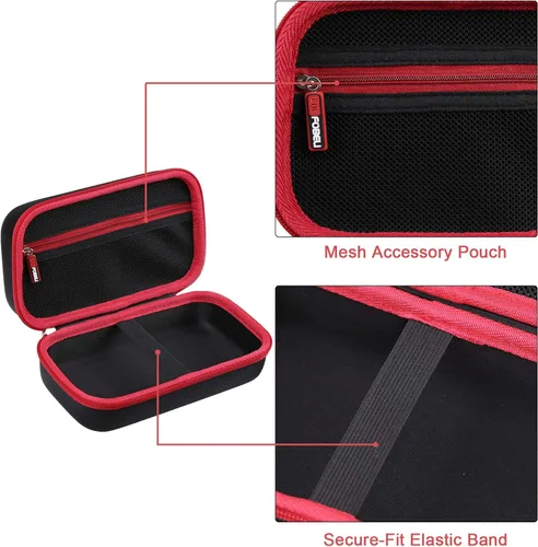 Vista 7 de FBLFOBELI Funda de viaje rígida compatible con cargador de batería inteligente totalmente automático de 5 amperios NOCO GENIUS5,5 Amp