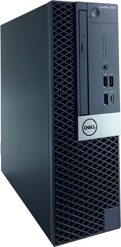 Vista 3 de Dell Optiplex 7060 SFF - Procesador Intel Core i7-8700 de 8ª generación de 6 núcleos hasta 4.60 GHz, memoria DDR4 de 16 GB, unidad de estado sólido