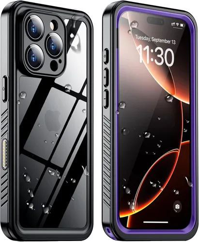Vista 33 de Red2Fire 2024 Nuevo para iPhone 13 Funda impermeable, [protector de pantalla incorporado y protector de cámara] [cuerpo completo a prueba de golpes]