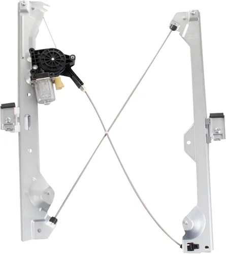Vista 77 de TRQ Regulador de ventana eléctrico lateral del conductor delantero con motor para camión Chevy