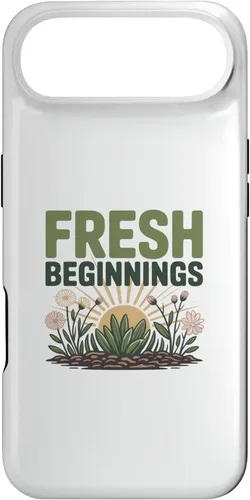 Vista 27 de Fresh Beginnings Bloom Where Dreams Plant Seeds Case for iPhone 16