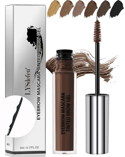 Vista 9 de Gel para cejas impermeable teñido, maquillaje líquido de larga duración a prueba de manchas, pegamento teñido para cejas, relleno para cejas