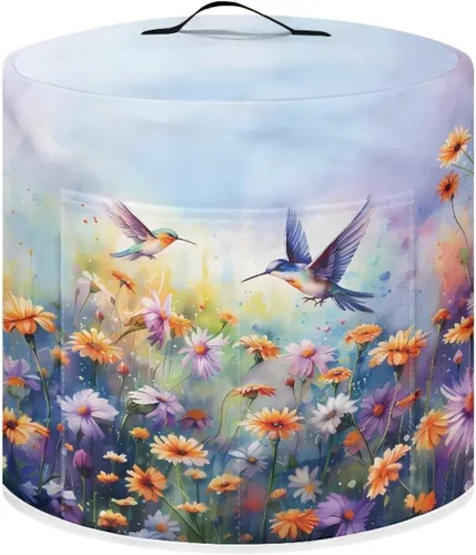 Vista 12 de Cubierta aislada para aparatos de olla a presión, también apta para olla arrocera, freidora de aire y olla de barro, cubierta antipolvo de 6 cuartos