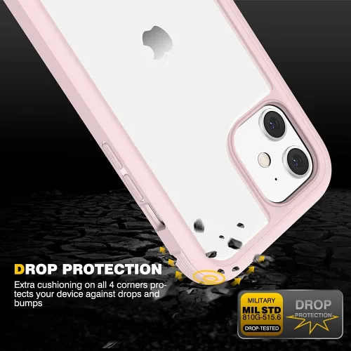 Vista 516 de DIACLARA - Funda transparente compatible con iPhone XR 6.1 pulgadas 2018