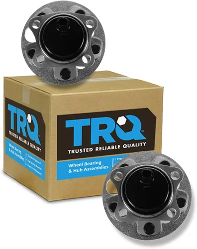 Vista 37 de TRQ Juego de 2 rodamientos de rueda delantera y conjunto de cubo compatible con Tesla 3 2020 Y 2018-2019