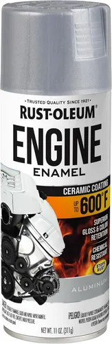 Vista 36 de Rust-Oleum 366428-6PK - Pintura en aerosol de esmalte para motor, 11 onzas, aluminio, (paquete de 6)