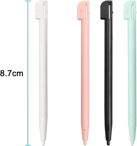 Vista 4 de DS Lite - Lápiz capacitivo de repuesto, compatible con Nintendo DS Lite, 4 en 1 Combo Touch Styli Pen Set multicolor para NDSL