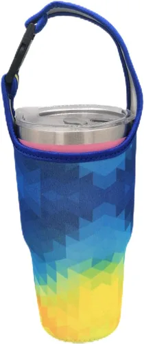 Vista 8 de Paquete de 2 bolsas de soporte para vasos de 20-30 onzas, de acero inoxidable, con aislamiento de viaje, para Yeti Ozark, Stanley Trail Beast Rtic