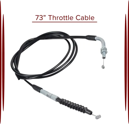 Vista 3 de AlveyTech Cable del acelerador de 73" para 150cc - 250cc Go-Karts y Dune Buggies