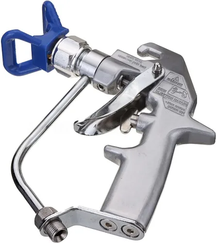 Vista 2 de JOLINO 243283 Silver Plus Gun 5000 PSI Pistola de pintura sin aire con punta 517 y soporte