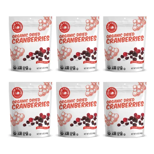 Vista 11 de Made in Nature Bayas de goji orgánicas secas al sol Bayas veganas sin OMG Bolsa de 20 onzas (paquete de 1)