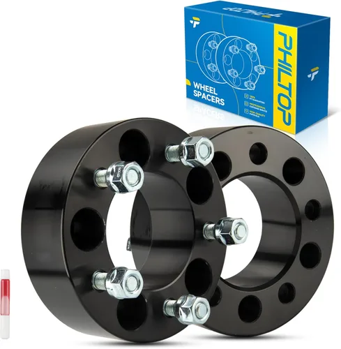 Vista 31 de PHILTOP 4x100 1.25" Espaciadores de rueda para Yaris, 2 piezas de espaciadores de rueda centrados en buje con 54.1mm de diámetro interior del buje