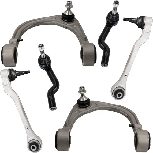 Vista 141 de Detroit Axle - Kit de extremo delantero RWD para Chrysler 300 Dodge Charge Challenger 2011-2019, 2 brazos de control inferiores traseros 2 rótulas