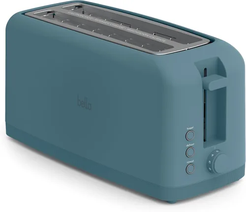 Vista 13 de BELLA - Tostadora de 2 ranuras delgada, Fits-anywhere™ Utensilios de cocina, control de 6 niveles de tostado con botones de recalentar y cancelar