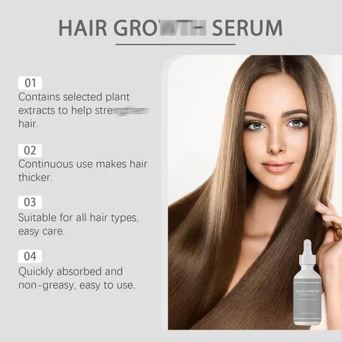 Vista 4 de Crecimiento del cabello del gel del azúcar de Deoxyribose, azúcar de la ribosa de Deoxy para el cabello fortalece, conveniente para los hombres