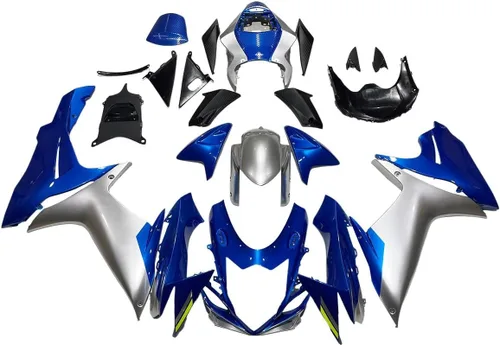 Vista 47 de Kit de carenado de plástico ABS Compatible con Suzuki GSXR600 GSXR750 2011 2012 2013 2014 2015 2016 2017 2018 2019 2020 2021 2022 2023 GSXR 600