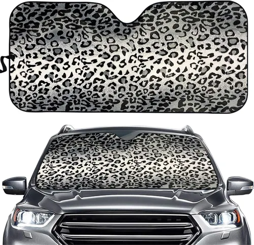 Vista 34 de FUSURIRE American Flag Eagle Print Windshield Sunshade for Car Universal Front Window Visor Cover Block Sun and Heat Summer Berry Women's Car