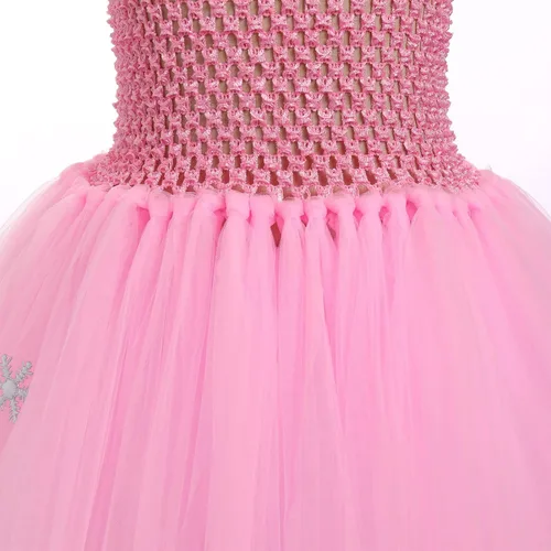 Vista 4 de IDOPIP Disfraz de princesa melocotón para niñas, Halloween, fiesta de cumpleaños, disfraz de cosplay con accesorios, varita de corona