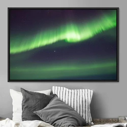Vista 28 de SIGNWIN Framed Canvas Wall Art Dayspring Astronomy & Space Contemporary Cosmic Dramatic Green Group Photography Realism - 16x24 inches