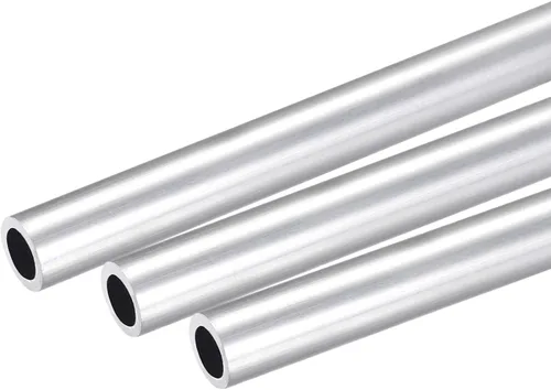 Vista 30 de uxcell 6063 Tubo redondo de aluminio 0.118 in OD 0.079 in Diámetro interior 9.843 in Longitud Tubería 3 PC