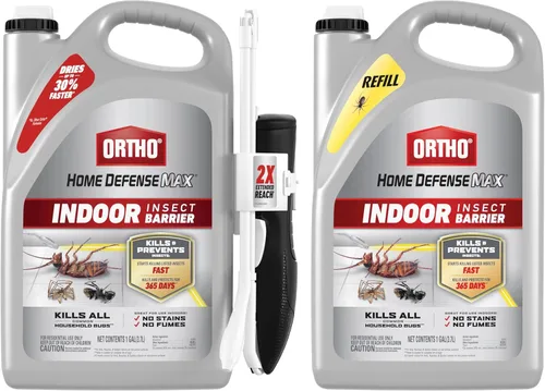 Vista 15 de Ortho Home Defense Max - Barrera de insectos para interiores: Comienza a matar hormigas, cucarachas, arañas, pulgas y garrapatas rápido, 1 gal.