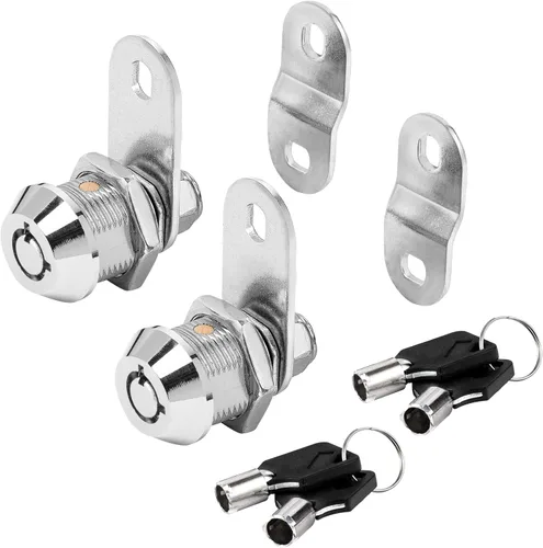 Vista 22 de Sissinda - Cerraduras de leva para almacenamiento de RV con llave similar, 1-1/2" se ajusta a un grosor máximo de puerta de 1-1/4", cerraduras