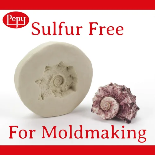 Vista 3 de Pepy Reusable and Non-Drying Oil-Based Plasticine Modeling Clay, Cream, 2 Pounds, Sulfur-Free & Non-Toxic, Great for Kids, Beginners, and Artists