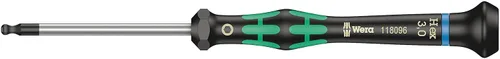Vista 25 de Wera - Juego de destornilladores electrónicos Kraftform Micro con punta hexagonal y de bola, con soporte, 6 piezas, 5118156001 2052/6