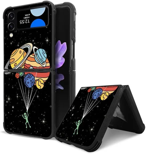 Vista 34 de Funda compatible con Samsung Galaxy A53 5G, sistema solar de globo alienígena, diseño de patrón increíble, a prueba de golpes, antiarañazos, carcasa