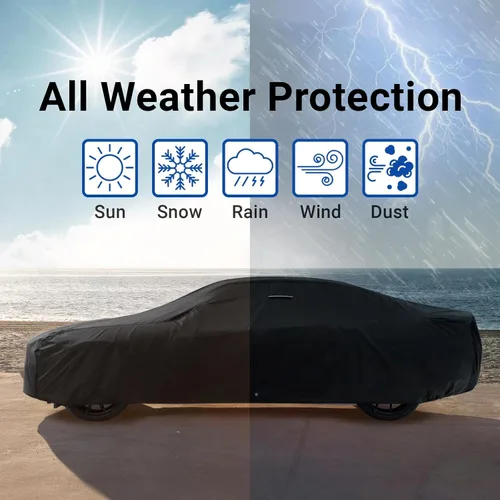 Vista 8 de iCarCover Funda de automóvil personalizada de alta calidad para Bentley 1952-1955 Tipo R resistente, impermeable, para todo tipo de clima, lluvia