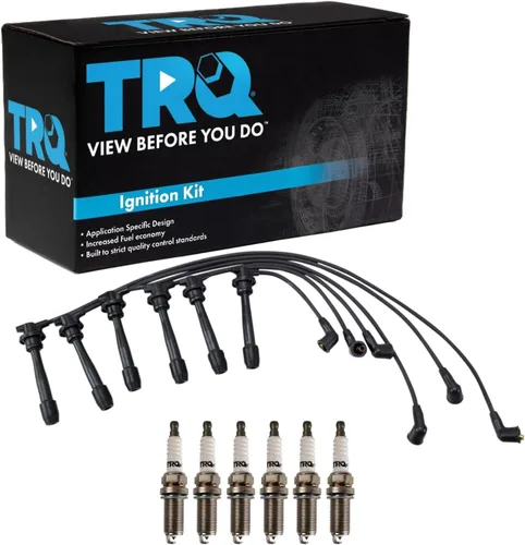 Vista 15 de Kit de Bujías de Iridium TRQ 5 Piezas Bujías de Iridium Compatibles con Chevrolet Aveo 2004-2008 2007-2008 Aveo5